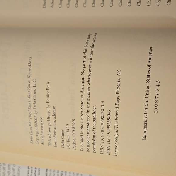 DEBT CURES "They" Don't Want You to Know About Kevin Trudeau - Picture 6 of 7